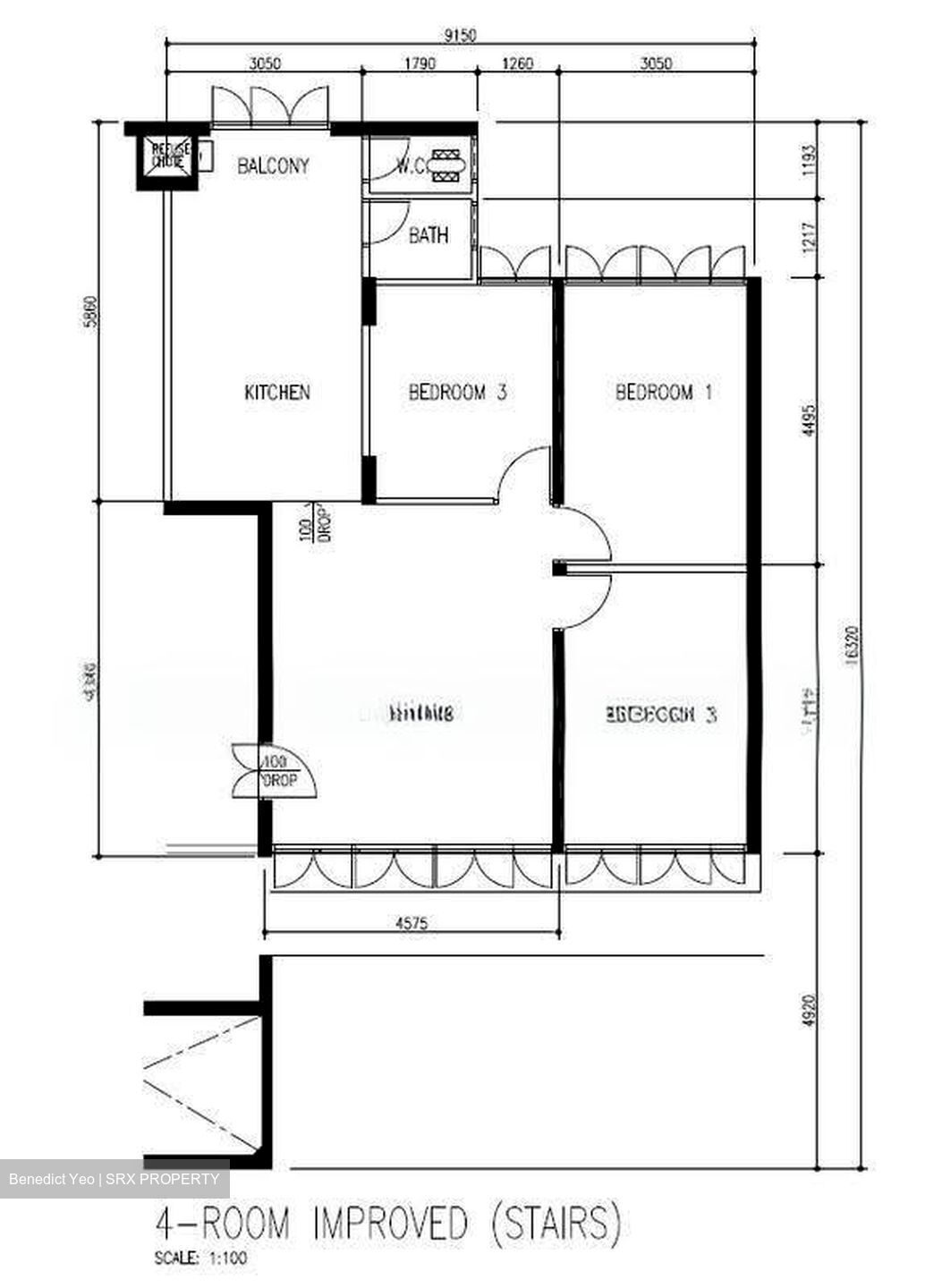 Blk 52 New Upper Changi Road (Bedok), HDB 4 Rooms #639530641